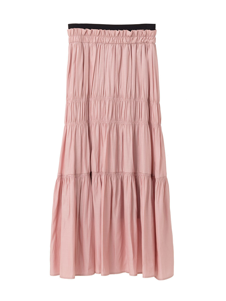 美品 マチャット サテンギャザースカート ロングスカート Www Vetrorossi Com