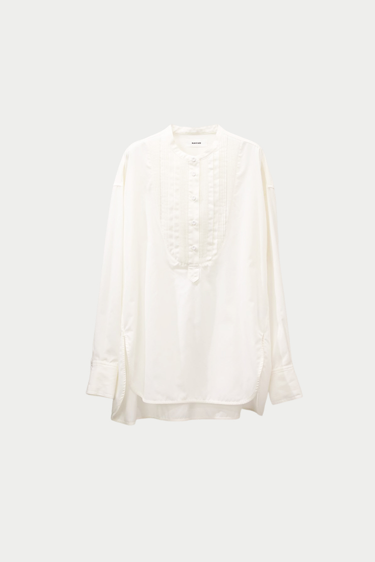 タキシードドレスシャツ（ホワイト） | MACHATT ONLINE STORE