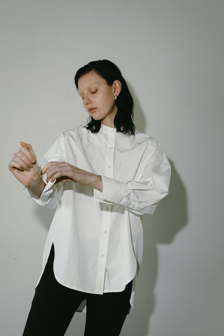 スタンドカラーオーバーシャツ | MACHATT ONLINE STORE