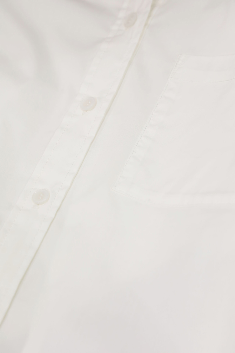 MACHATT  タイドッキングシャツ（ホワイト）