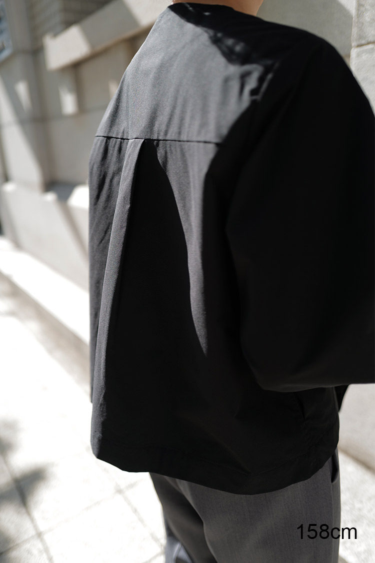 ハーフジップシャツ（ブラック） | MACHATT ONLINE STORE