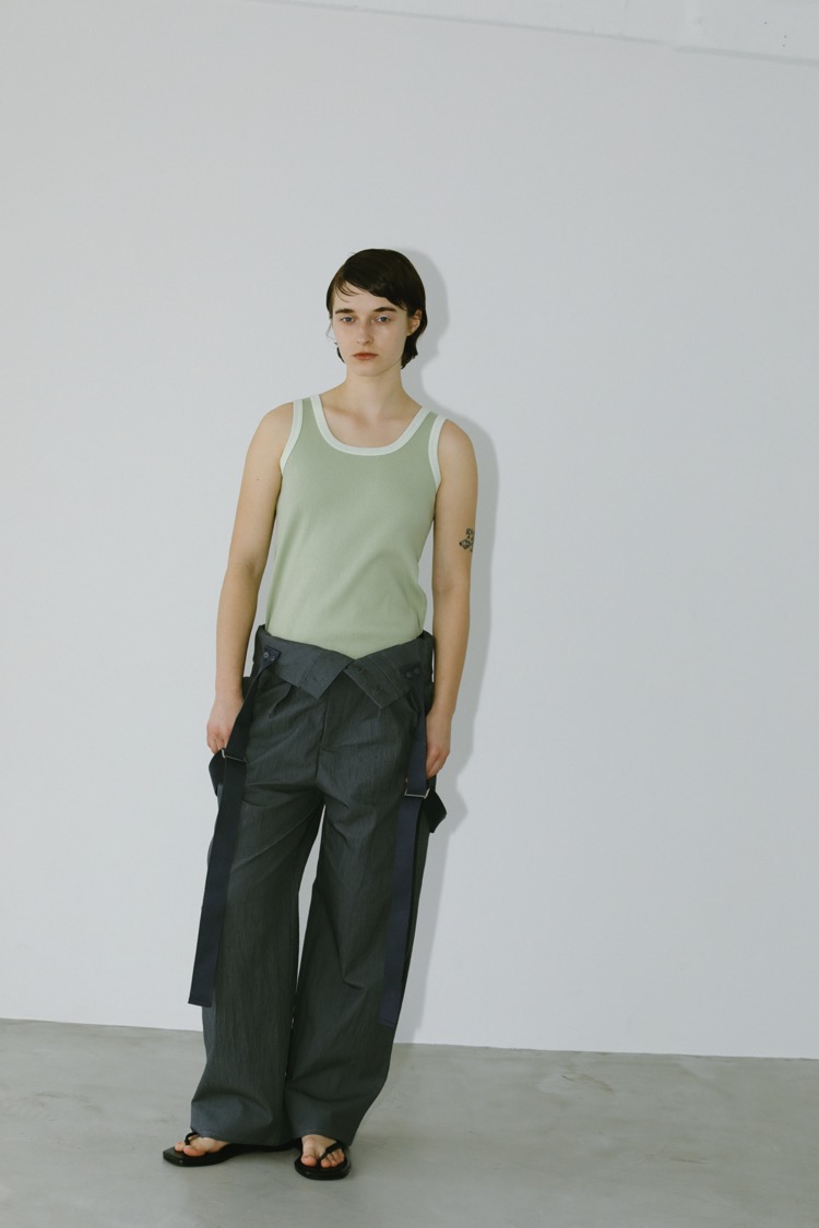 Uネックリブタンク | MACHATT ONLINE STORE