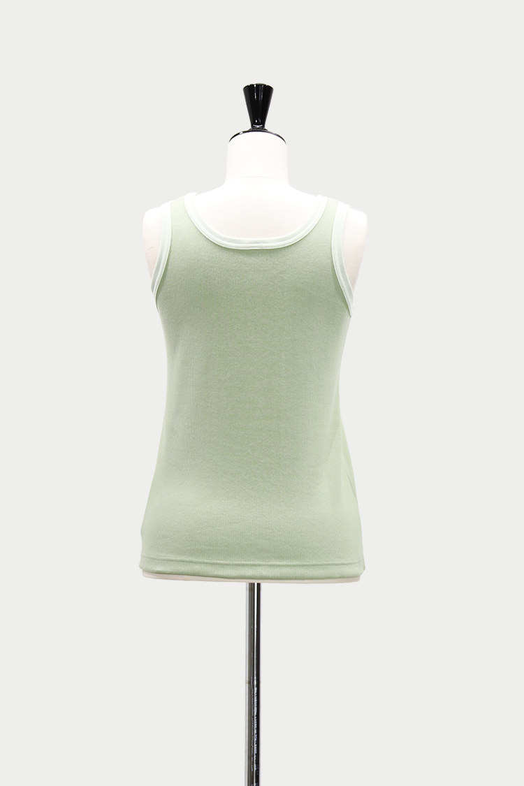 Uネックリブタンク | MACHATT ONLINE STORE