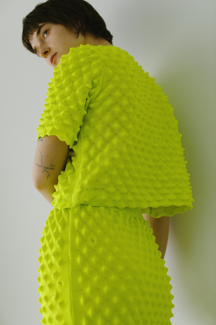 ヘッジホッグプルオーバー（ライム） | MACHATT ONLINE STORE