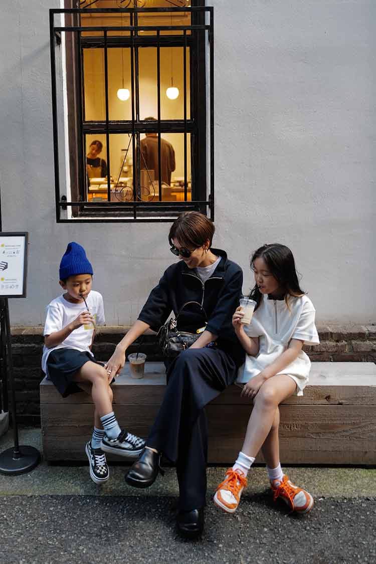 KIDS】スウェットショートパンツ（ネイビー） | MACHATT ONLINE