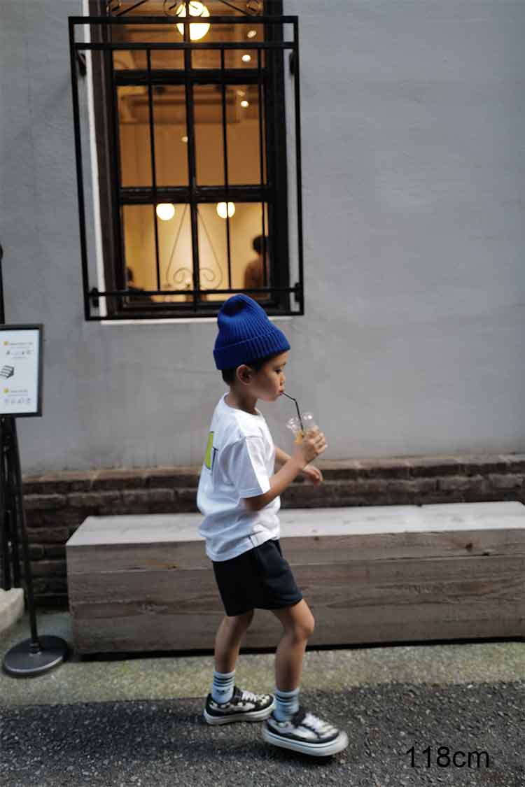 KIDS】スウェットショートパンツ（ネイビー） | MACHATT ONLINE