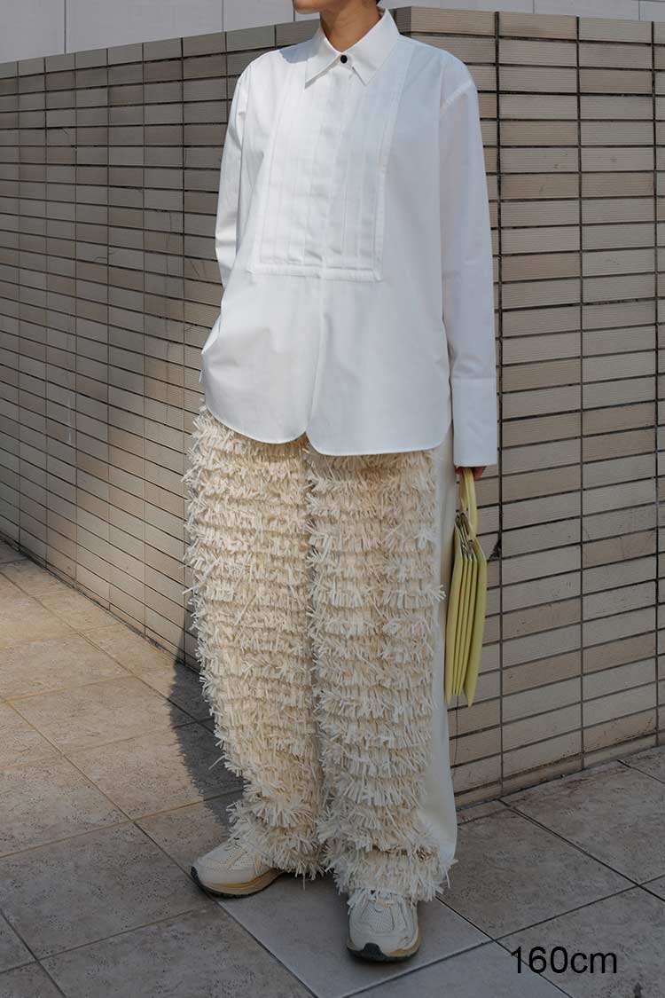 カットジャガードイージーパンツ（アイボリー） | MACHATT ONLINE STORE