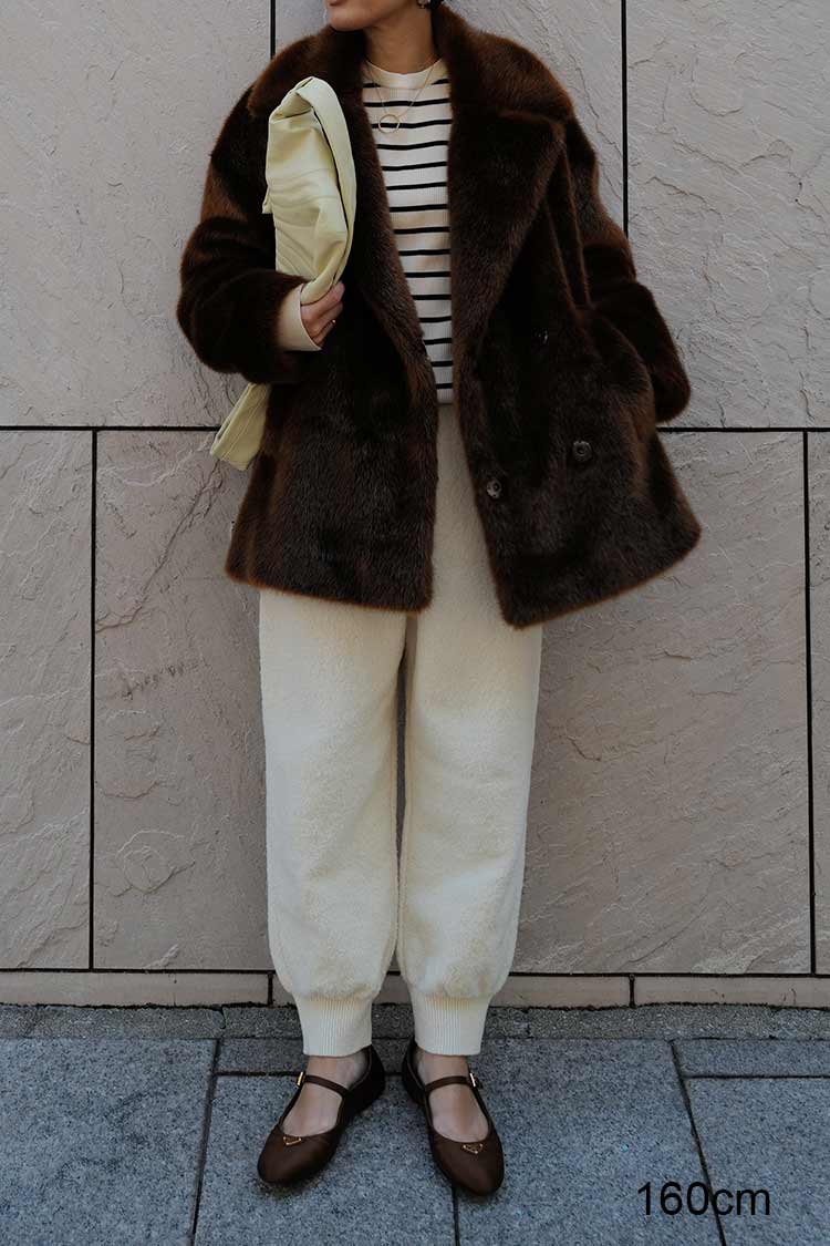 ブークレニットパンツ（アイボリー） | MACHATT ONLINE STORE