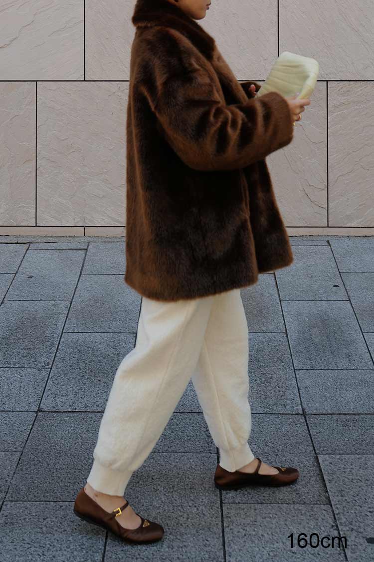 machatt ボイルドウールパンツ マチャット ニット - メルカリ