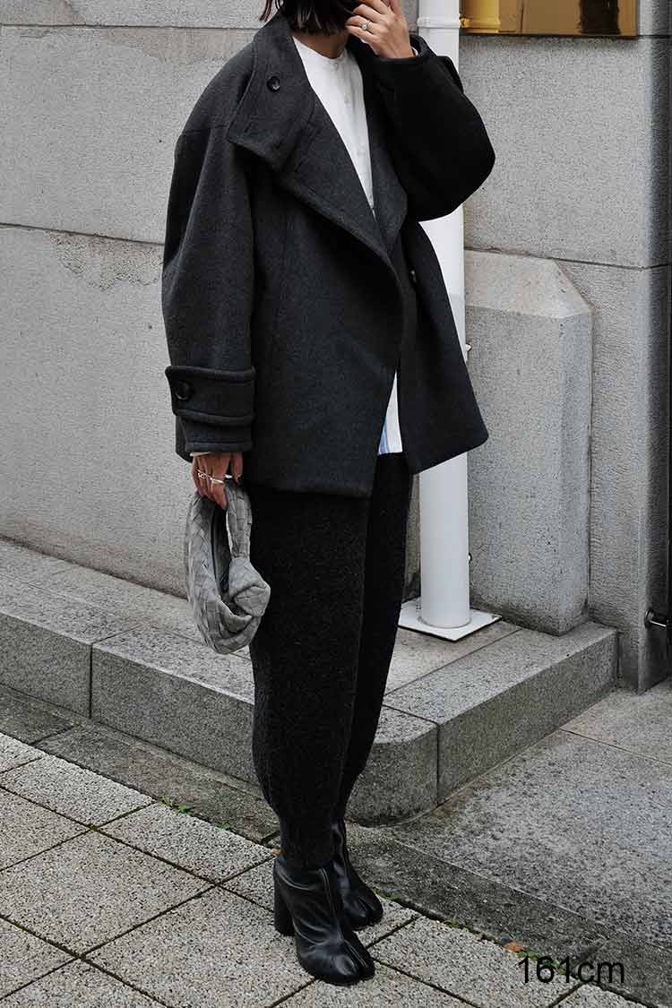 気になる対象商品 ブークレニットパンツ（グレー） | MACHATT ONLINE STORE パンツ