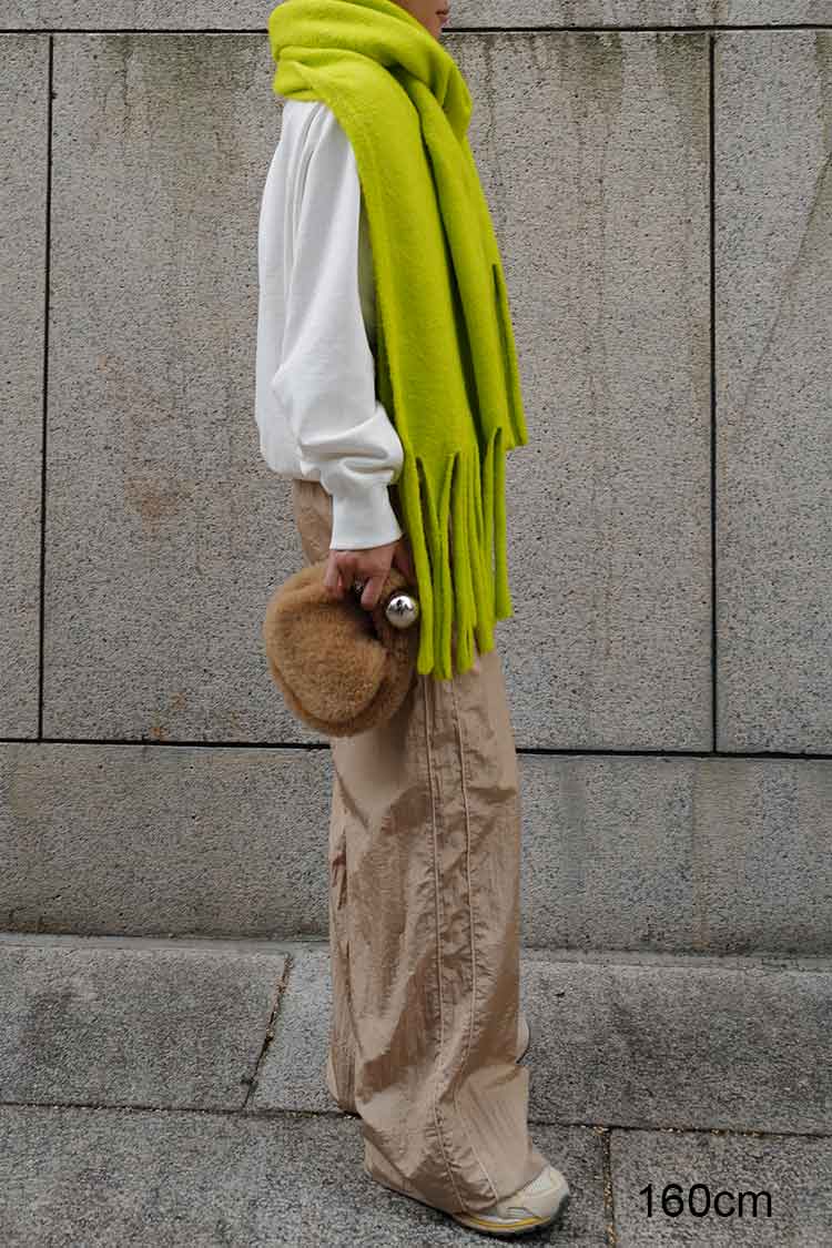 サイドラインナイロンパンツ（ベージュ） | MACHATT ONLINE STORE