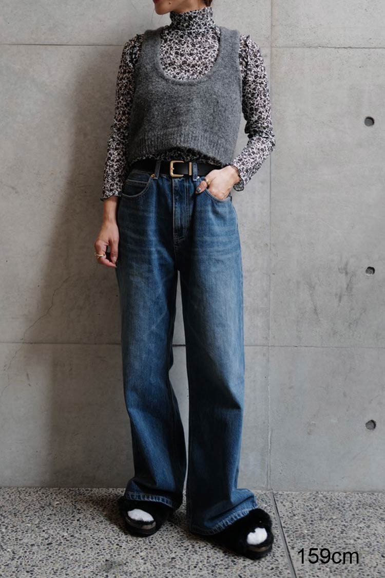 マチャット デニムパンツ ウォッシュドデニム | MACHATT ONLINE STORE