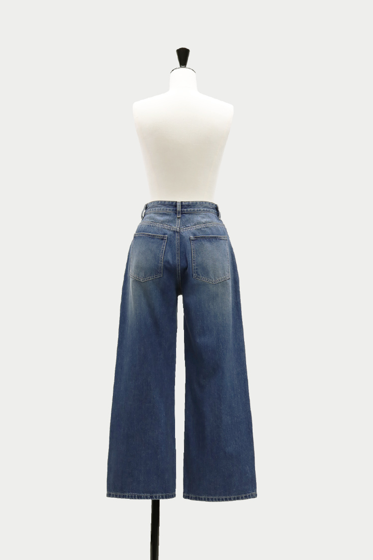 MACHATT マチャット デニムベスト 美品】 MACHATT / マチャット | オーバー デニム ベスト | F