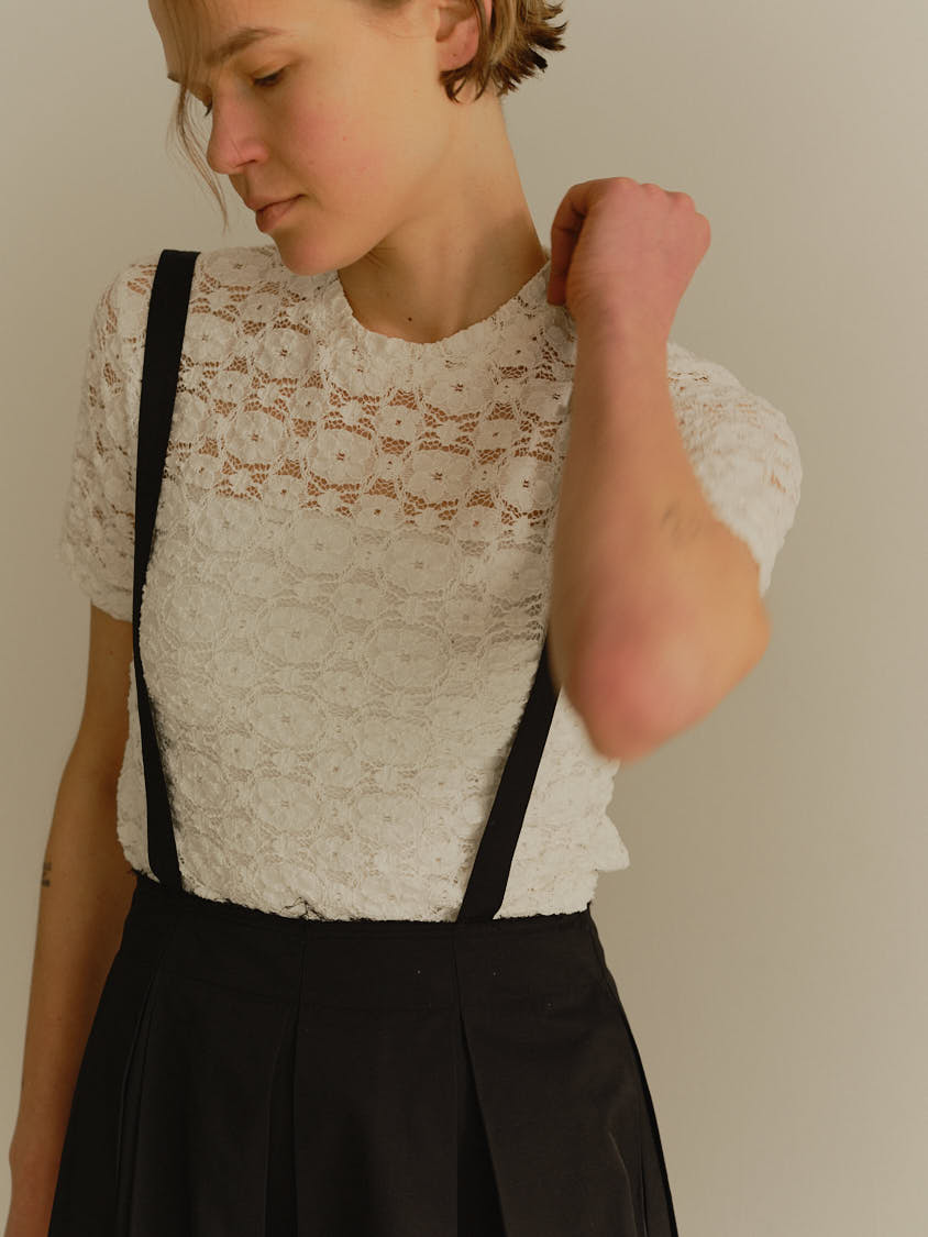 ★新品★マチャット　ラッセルレーストップス（ホワイト） ラッセルレーストップス（ホワイト） | MACHATT ONLINE STORE
