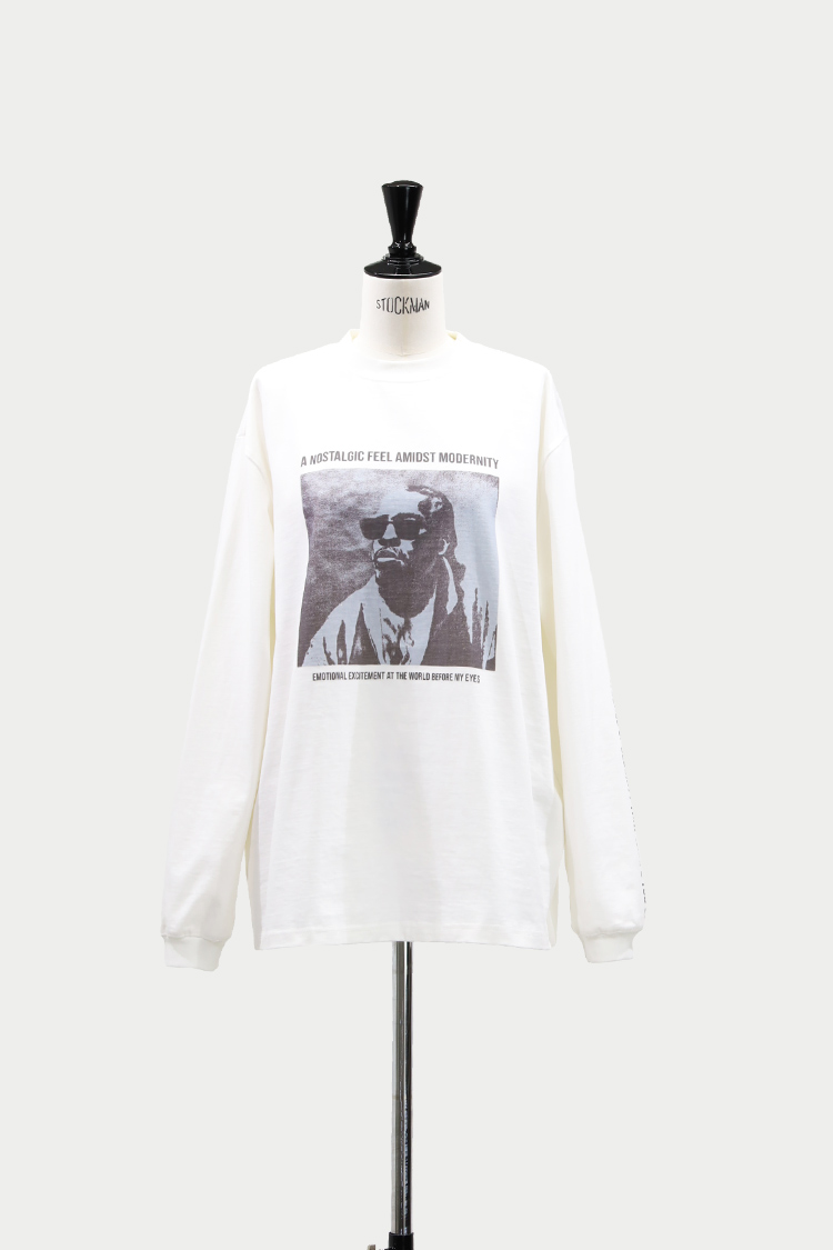 MACHATT ロンT プリントロングTシャツ（ホワイト） | MACHATT ONLINE STORE