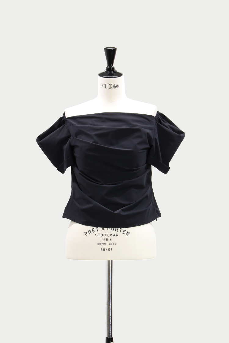 福袋 バースデイ オフショルダートップス（ブラック） STORE ONLINE MACHATT | トップス
