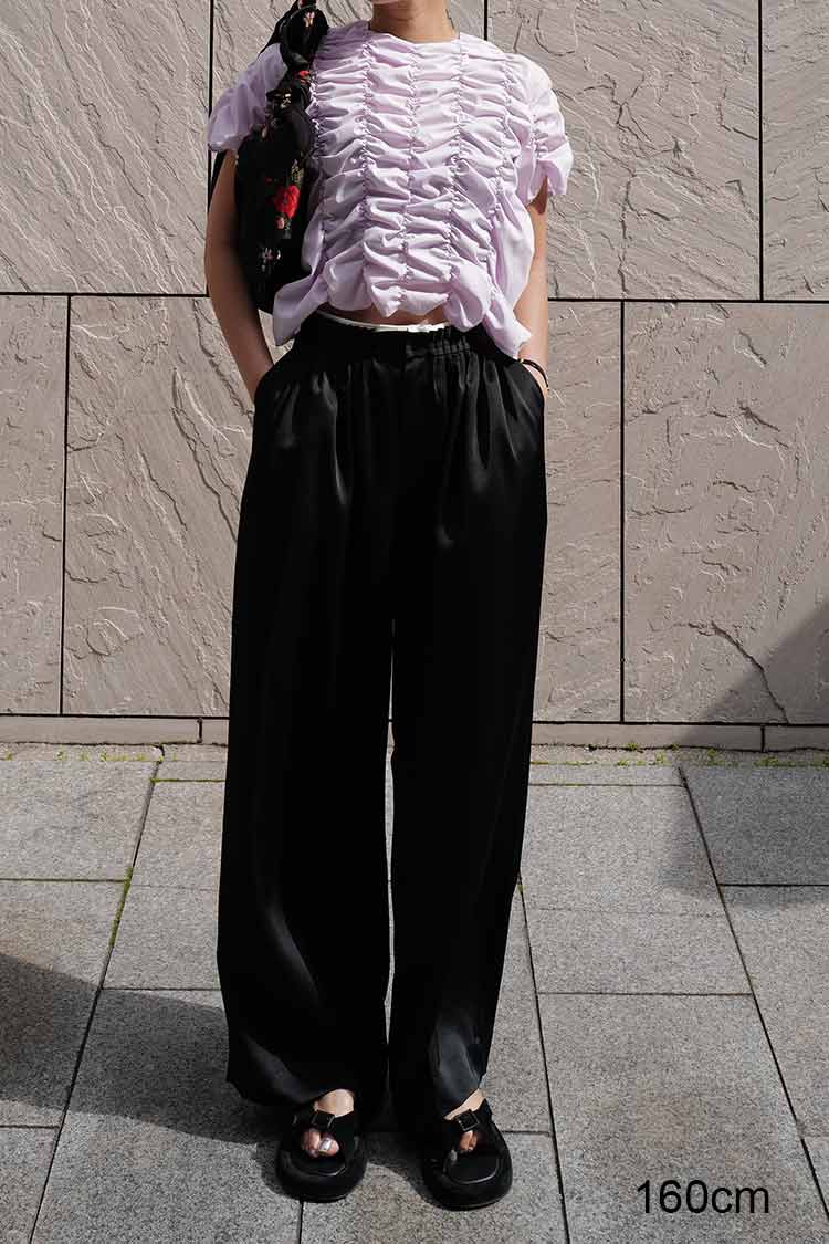 マチャット　machatt シャーリングトップス　ピンク シャーリングトップス（ピンク） | MACHATT ONLINE STORE
