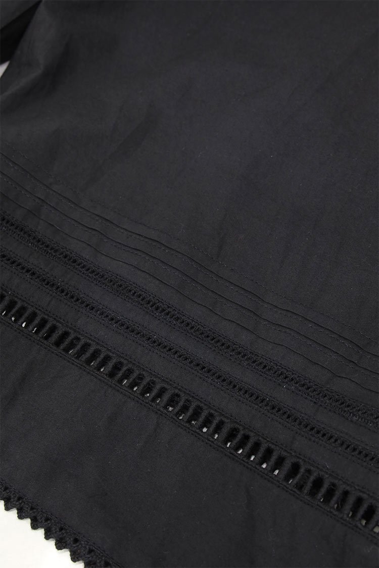 マチャット　コットンレースパンツ コットンレースパンツ（ブラック） | MACHATT ONLINE STORE