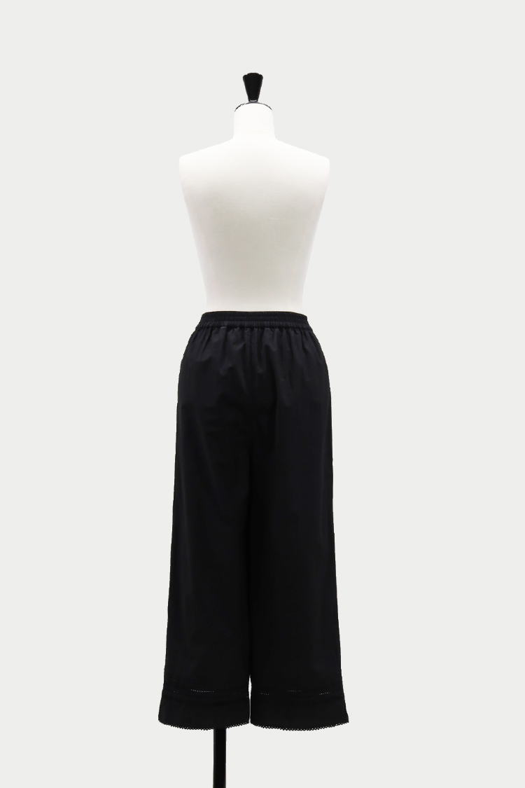 マチャット　コットンレースパンツ コットンレースパンツ（ブラック） | MACHATT ONLINE STORE