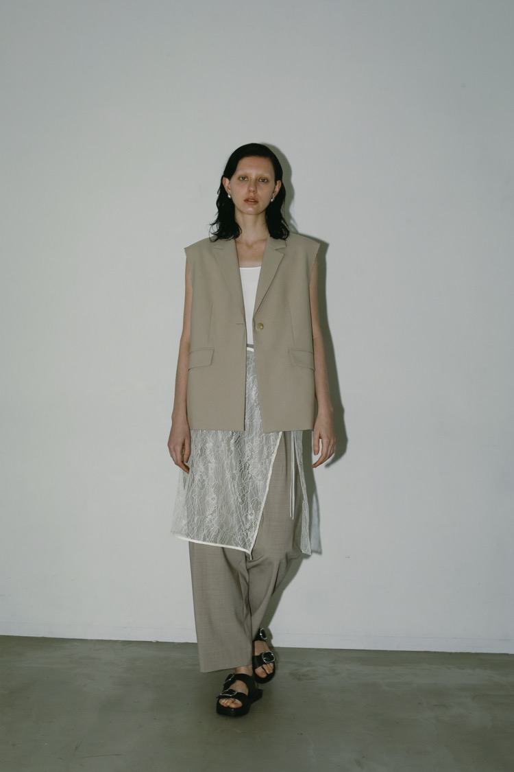 レースラップスカート（アイボリー） | MACHATT ONLINE STORE