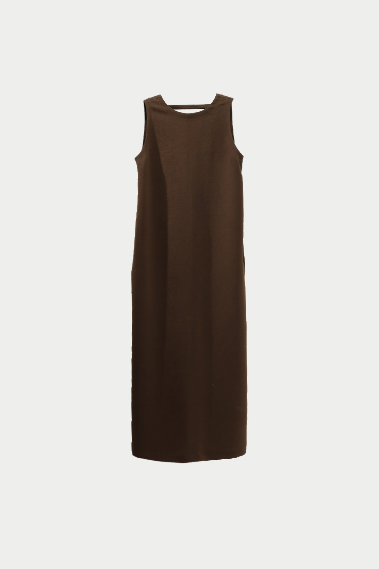 machatt double cross bicolor dress