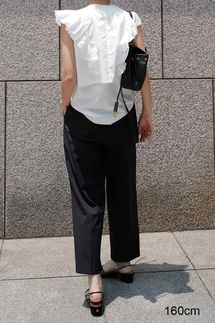 ラッフルブラウス（ホワイト） | MACHATT ONLINE STORE