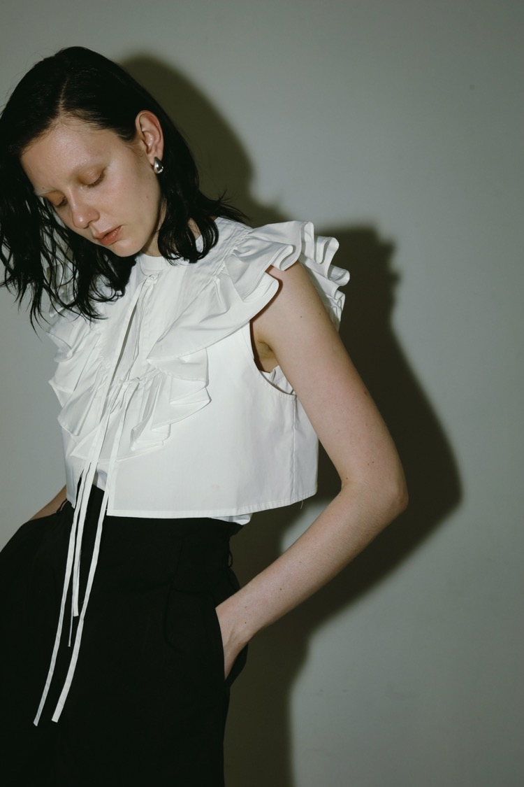 machatt♥︎ブラウス ラッフルブラウス（ホワイト） | MACHATT ONLINE STORE