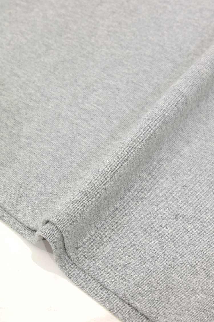 モックネックオーバーTシャツ（グレー） | MACHATT ONLINE STORE