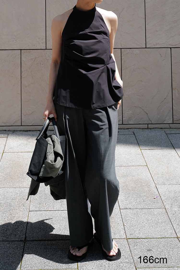トップス machatt ホルターネックトップス（ブラック） | MACHATT ONLINE STORE