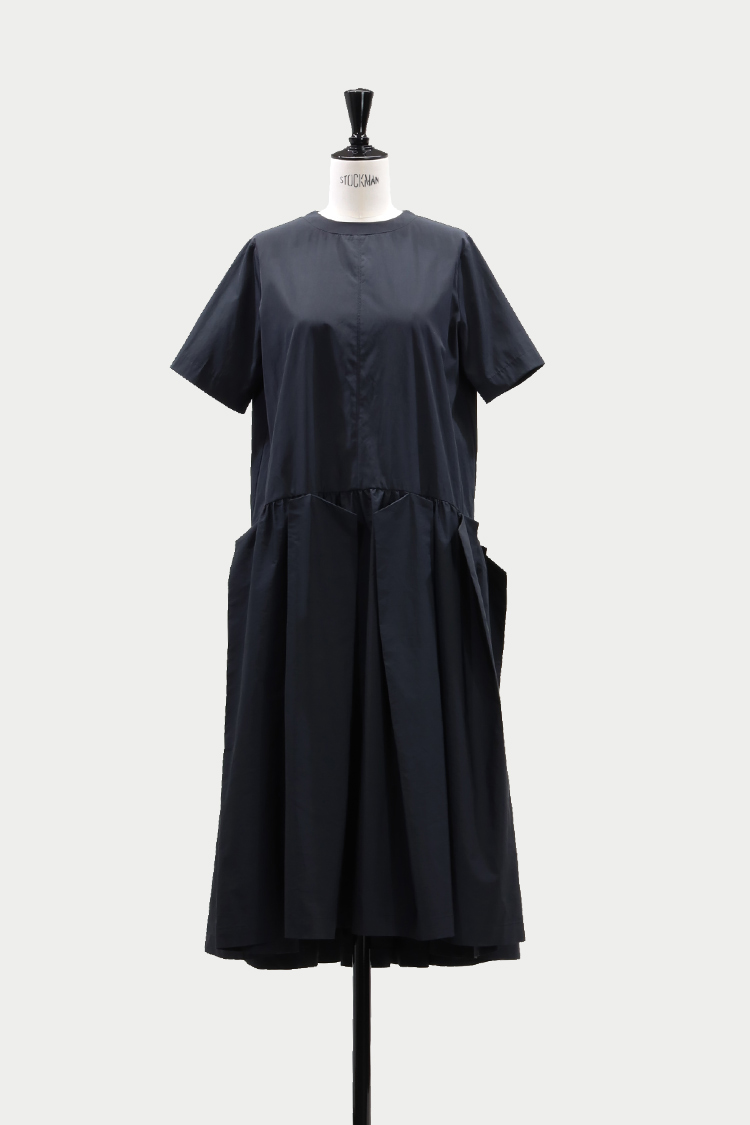 非売品 | フォルムシャツドレス（ブラック） MACHATT STORE ONLINE ワンピース