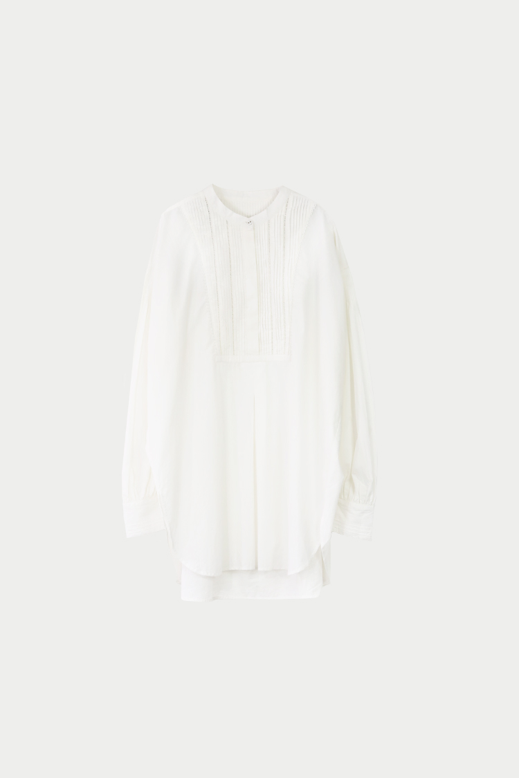 コットンヨークブラウス（ホワイト） | MACHATT ONLINE STORE