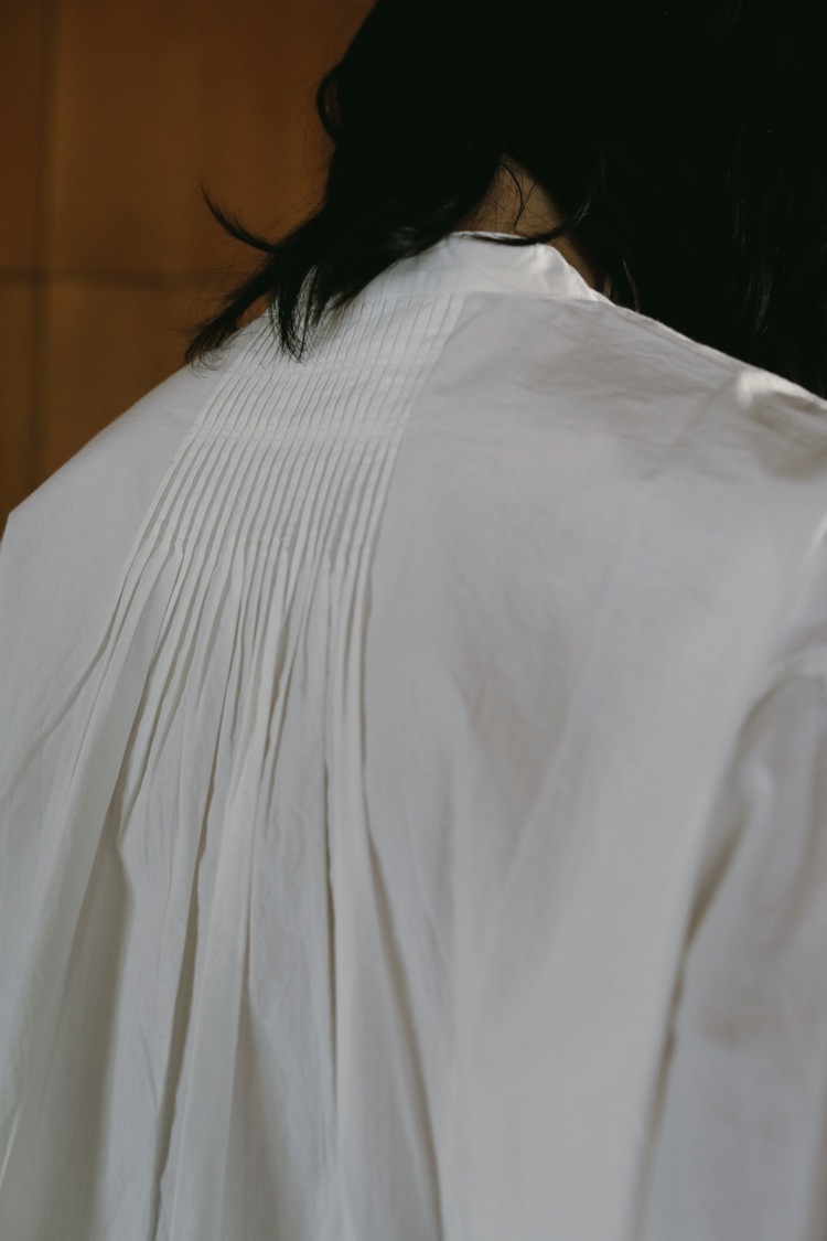 MACHATT / マチャット | ヨーク ボリューム ブラウス | ホワイト コットンヨークブラウス（ホワイト） | MACHATT ONLINE STORE