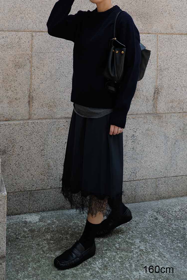 クーマラムウールニット（ネイビー） | MACHATT ONLINE STORE