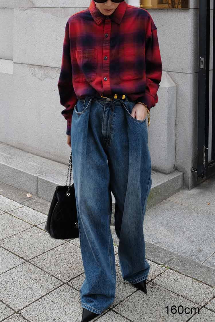 オンブレチェックシャツ | MACHATT ONLINE STORE