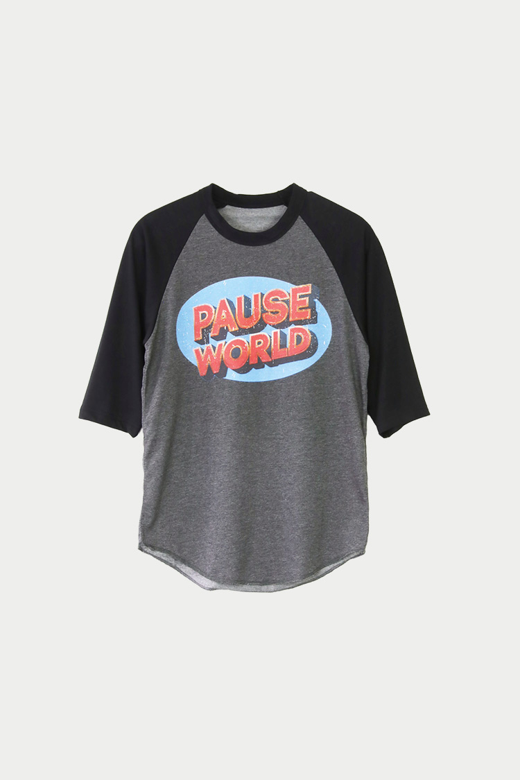 ラグランTシャツ（グレー） | MACHATT ONLINE STORE