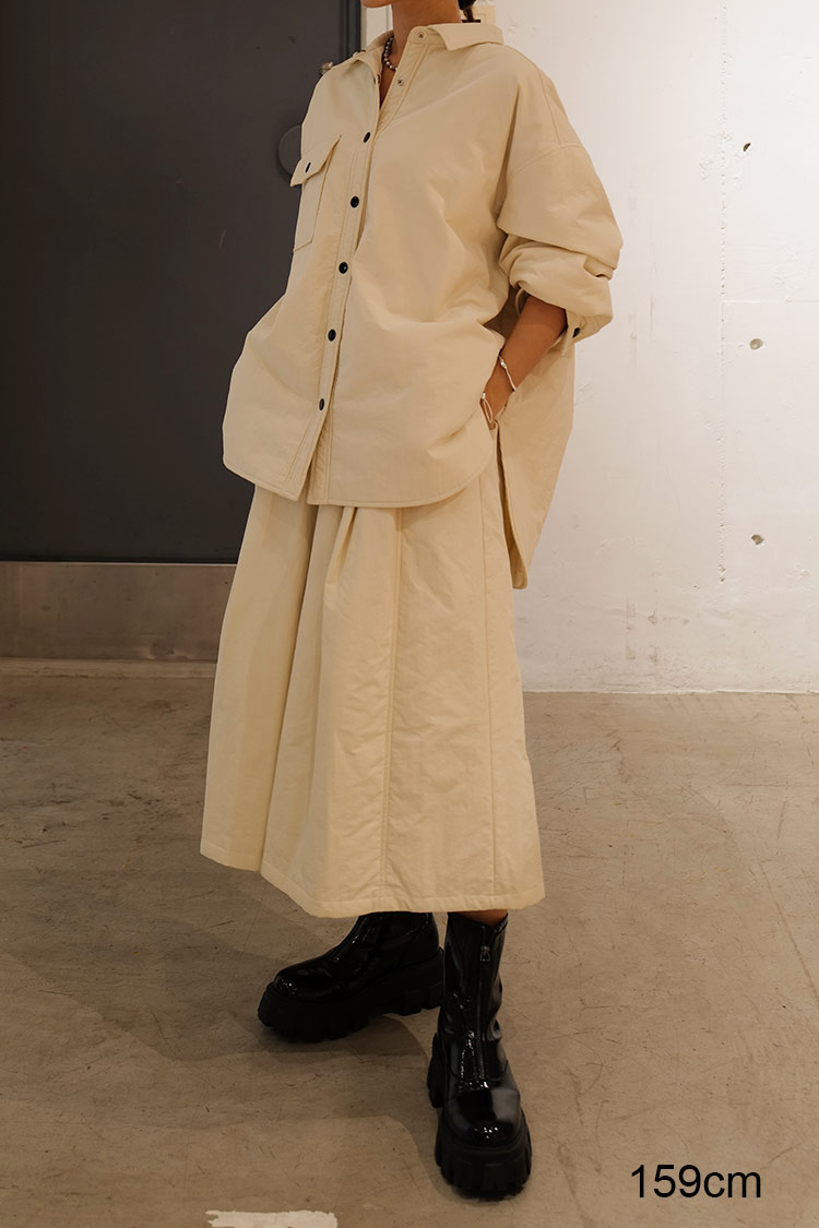 MACHATT 25AW パファーキュロットパンツ ピンク パファーキュロット