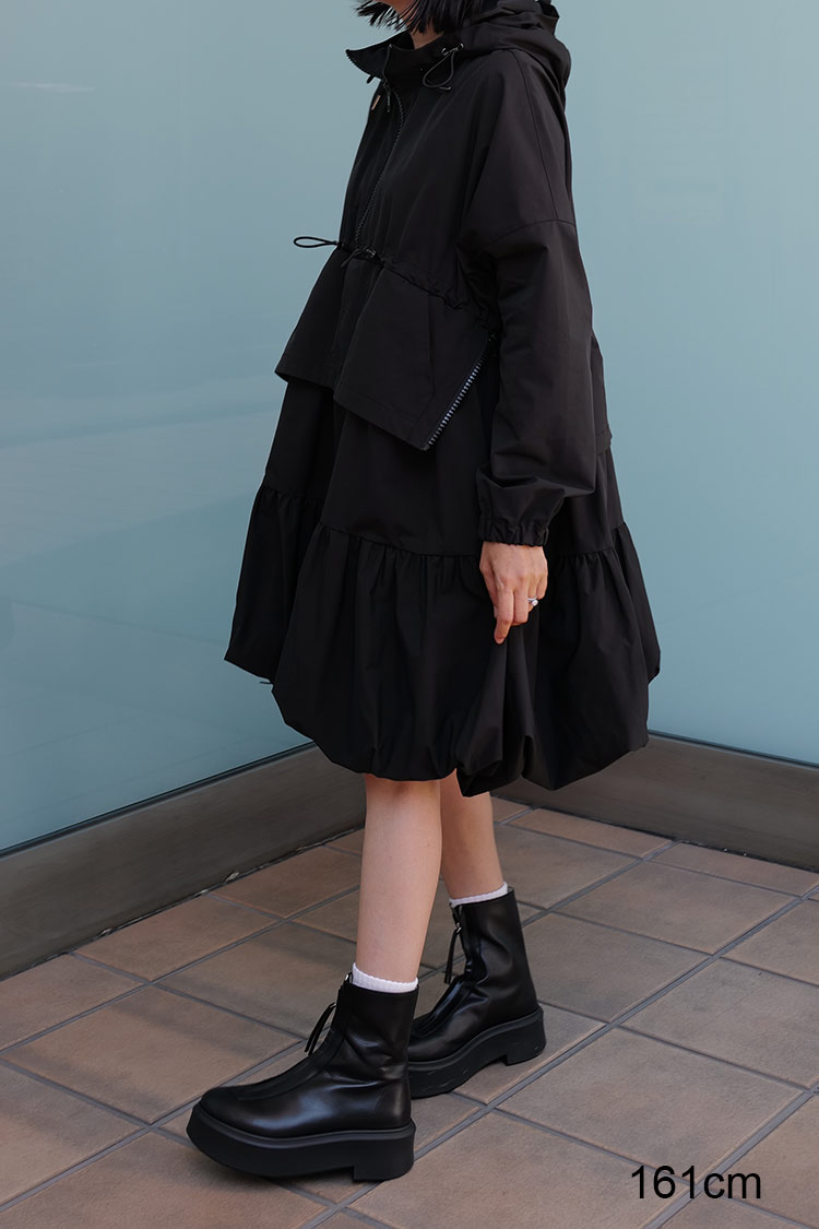 ハーフジップバルーンドレス | MACHATT ONLINE STORE