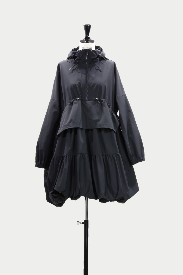 ハーフジップバルーンドレス | MACHATT ONLINE STORE