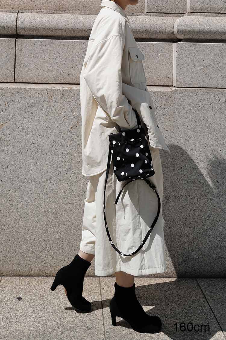 パファーシャツ（アイボリー） | MACHATT ONLINE STORE