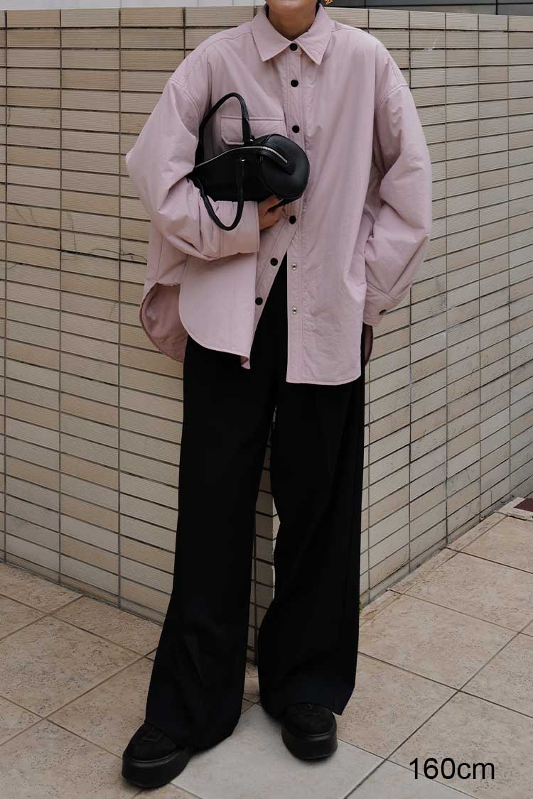 machatt マチャット　パファーシャツ（ピンク）新品 machatt マチャット パファーシャツ（ピンク）新品 - メルカリ