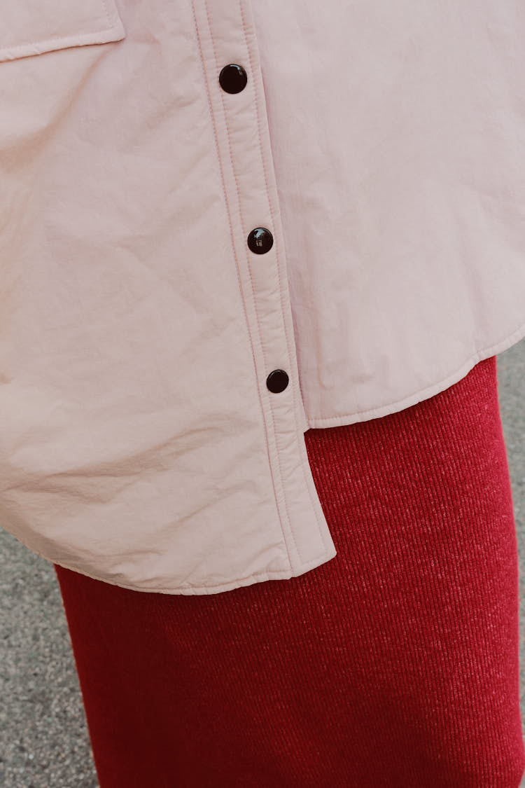 パファーシャツ（ピンク） | MACHATT ONLINE STORE