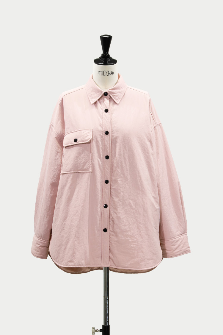 machatt マチャット　パファーシャツ（ピンク）新品 パファーシャツ（ピンク） | MACHATT ONLINE STORE