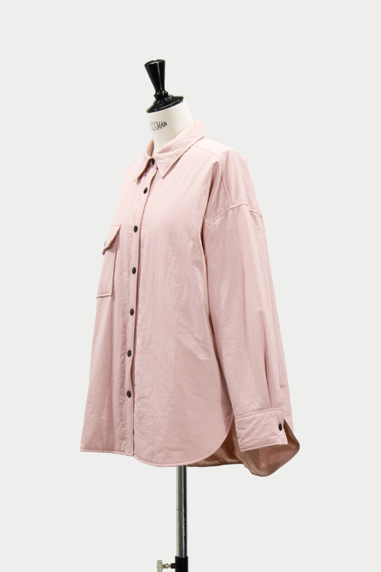 machatt マチャット　パファーシャツ（ピンク）新品 パファーシャツ（ピンク） | MACHATT ONLINE STORE