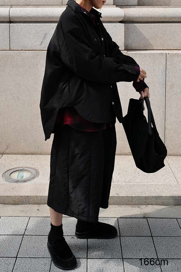 パファーシャツ（ブラック） | MACHATT ONLINE STORE