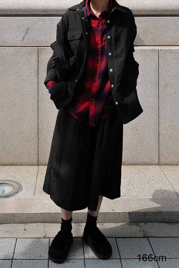 パファーシャツ（ブラック） | MACHATT ONLINE STORE