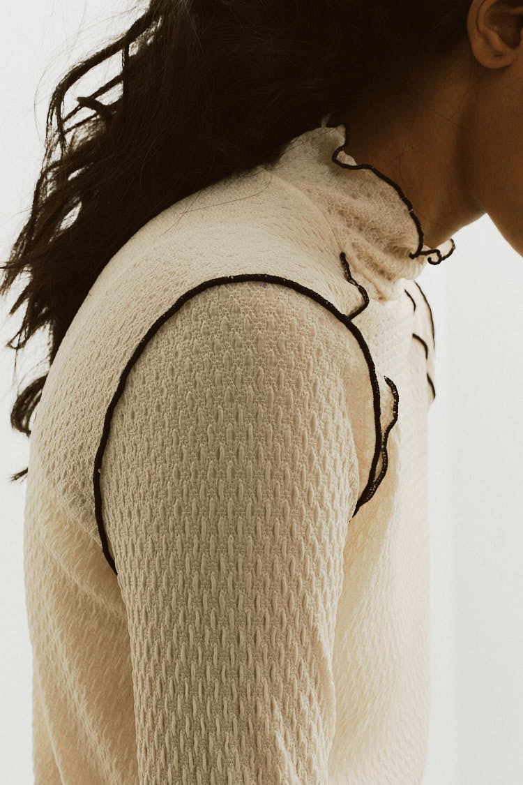 パイピングシアータートル（ベージュ） | MACHATT ONLINE STORE