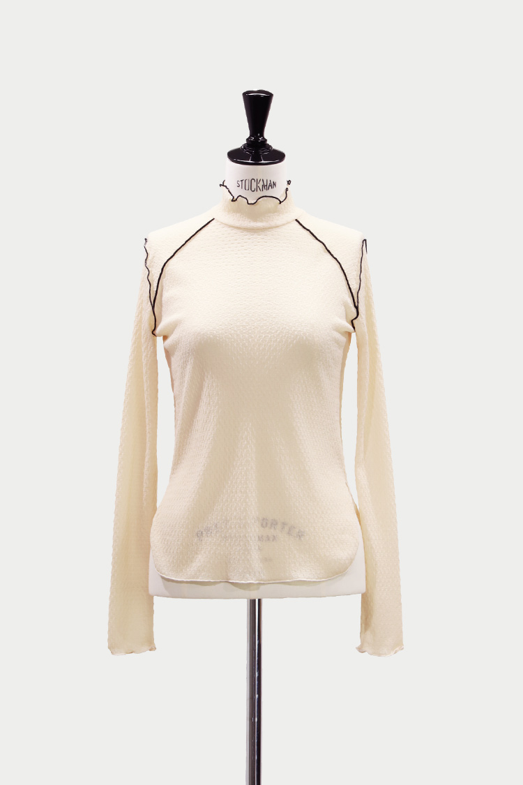 MACHATT〈シアータートル〉 パイピングシアータートル（ベージュ） | MACHATT ONLINE STORE