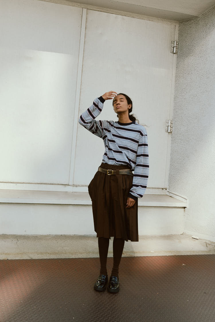 ボーダーロンT（グレー） | MACHATT ONLINE STORE