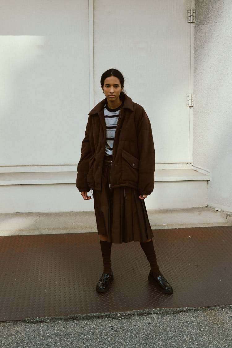 ボーダーロンT（グレー） | MACHATT ONLINE STORE