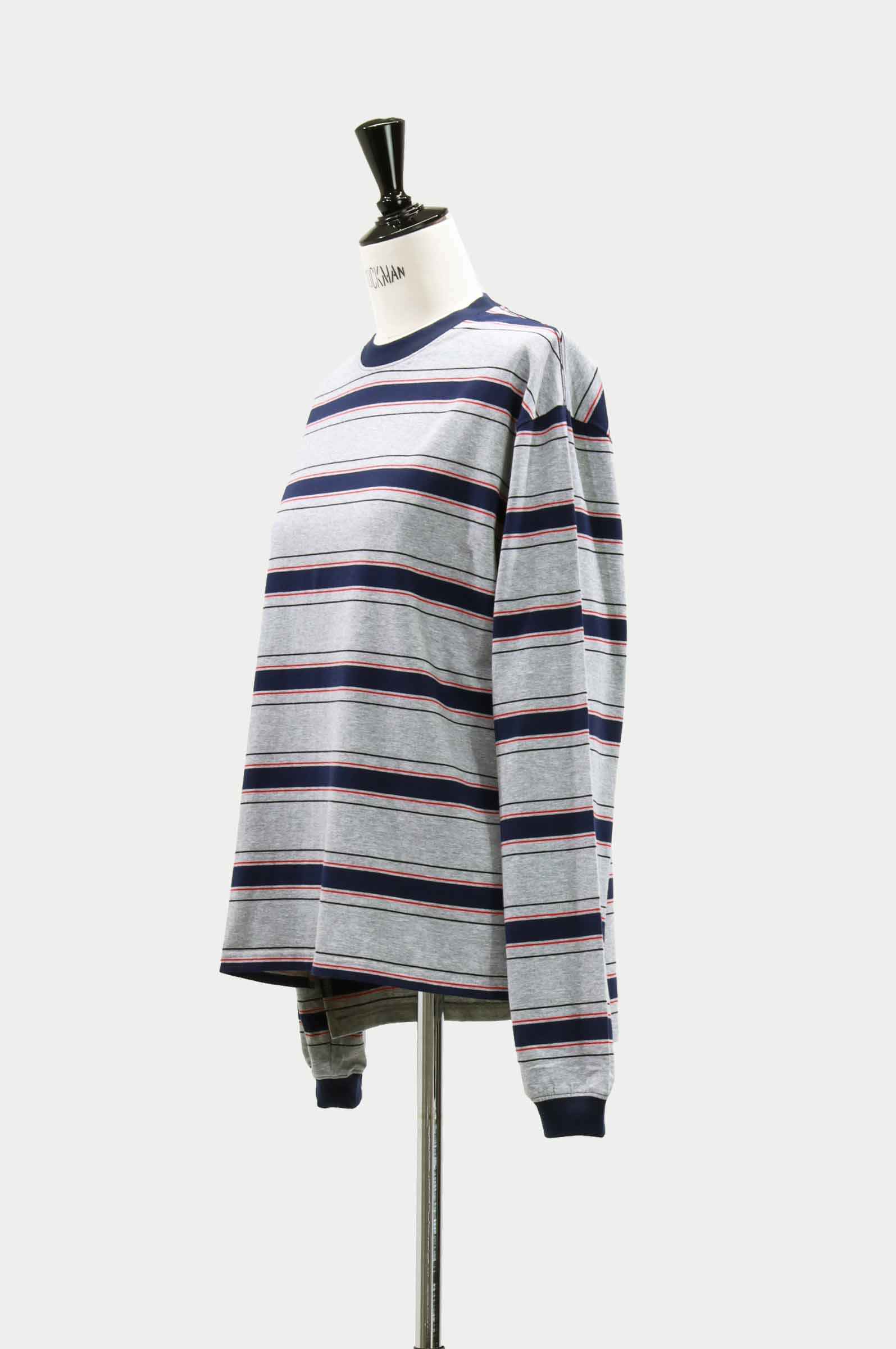 ボーダーロンT（グレー） | MACHATT ONLINE STORE